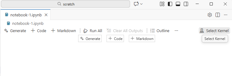VSCode Jupyter Notebook